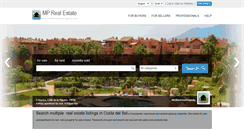 Desktop Screenshot of mediteraneanproperty.com